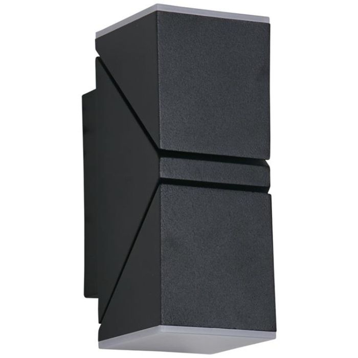 Searchlight SL-36170BK Wandlamp Montana zwart 15cm