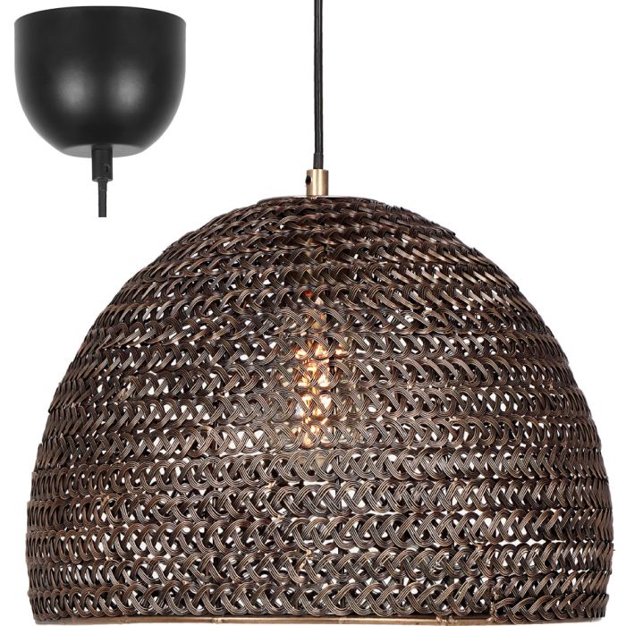 Trio  365290104-TR Hanglamp Kamara brons 36cm