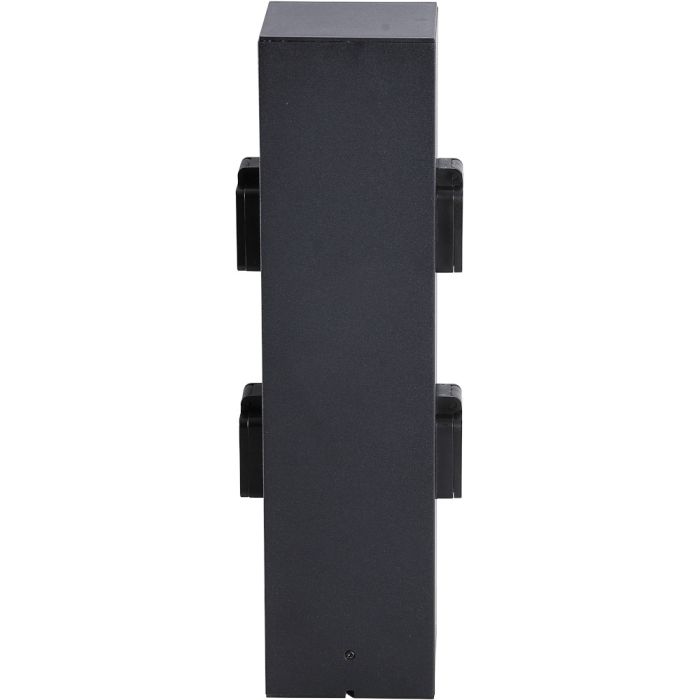 Searchlight SL-EU39290BK Tuinstopcontact 4 wcd zwart 40cm