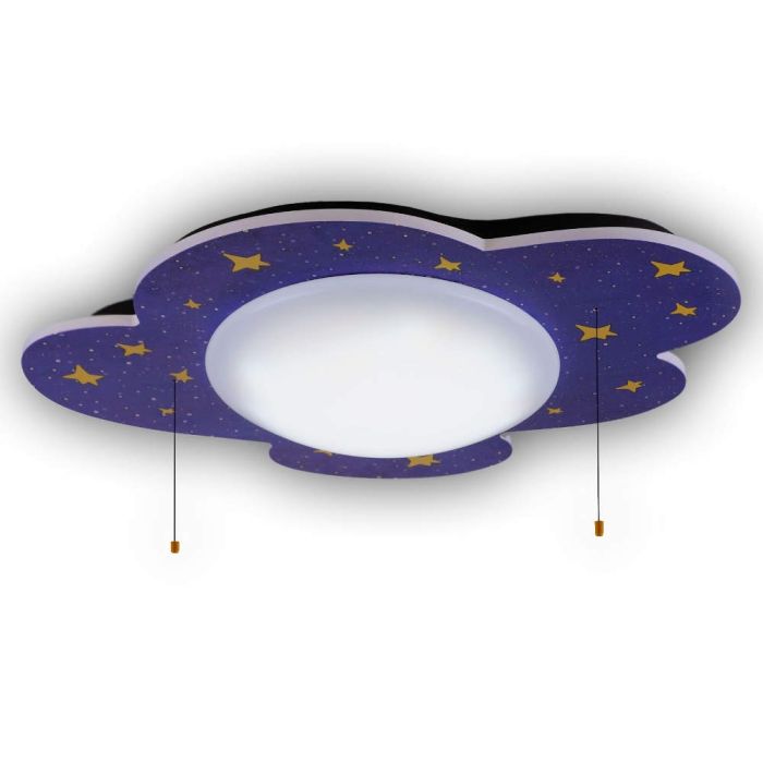 Niermann Standby NM-665 Plafondlamp Sterrenhemel blauw 77cm