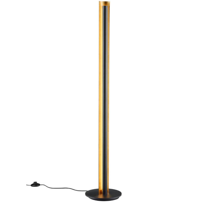 Trio  474410179-TR Vloerlamp Texel goud 142cm