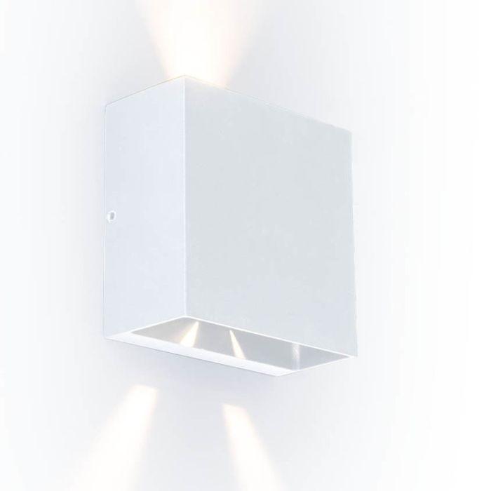 Lutec LT5104003032 Wandlamp Gemini Beams wit 11cm