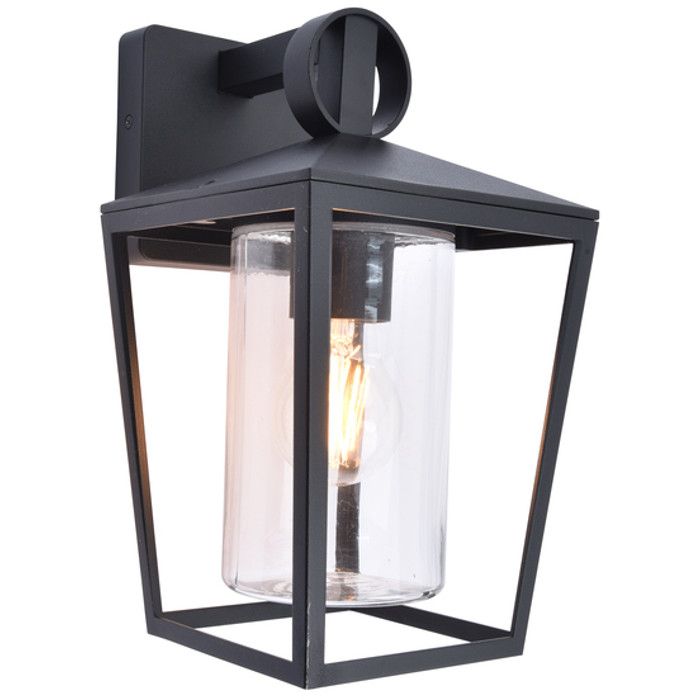 Lutec LT5207901012 Wandlamp West zwart 29cm