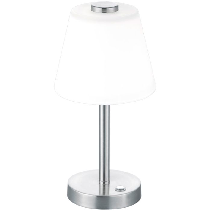 Trio  525490107-TR Tafellamp Emerald staal 29cm