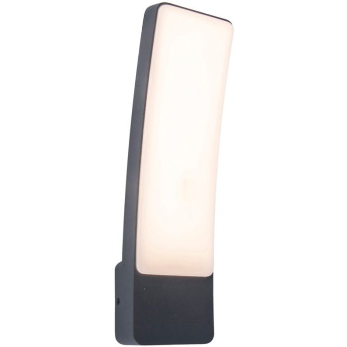 Lutec LT5288902118 Wandlamp Kira antraciet 31cm