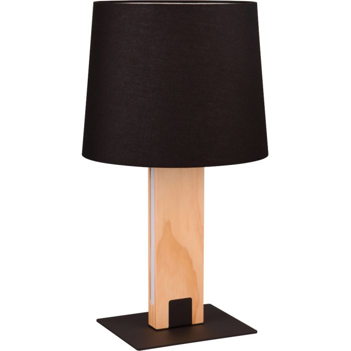 Trio  547610232-TR Tafellamp Rahul hout 50cm
