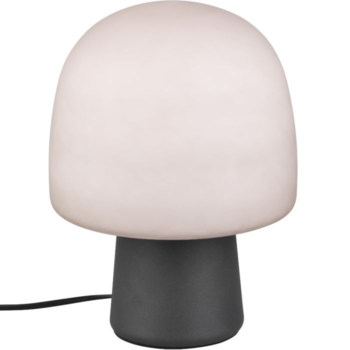 Trio  568200132-TR Tafellamp Steen zwart 27cm