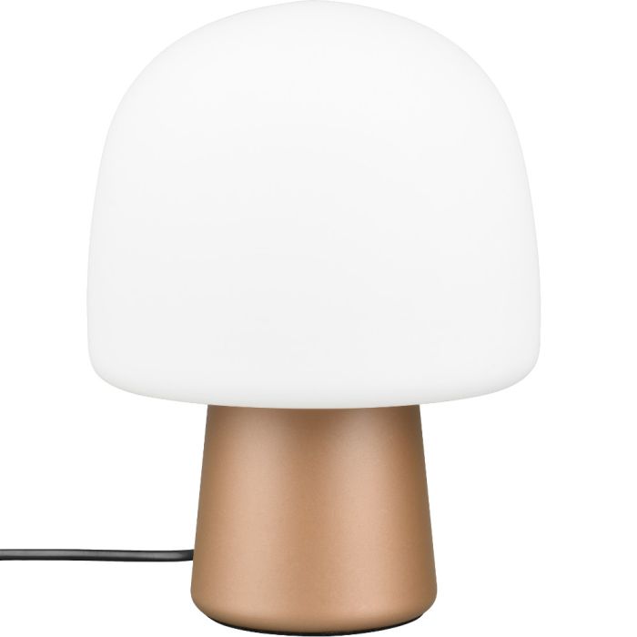 Trio  568200165-TR Tafellamp Steen koffie 27cm