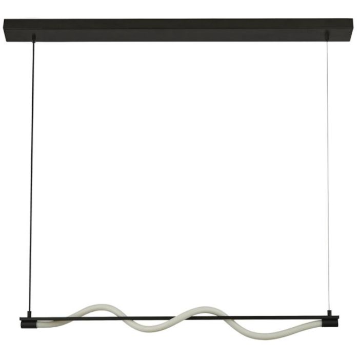 Searchlight SL-57211BK Hanglamp Serpent zwart 101cm