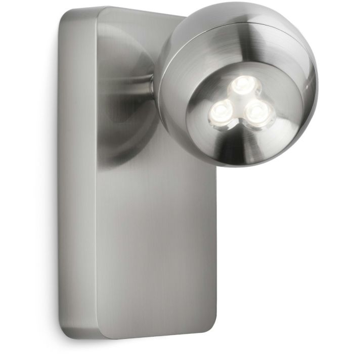 Philips Philips-579451716 Wandspot Universa staal 15cm