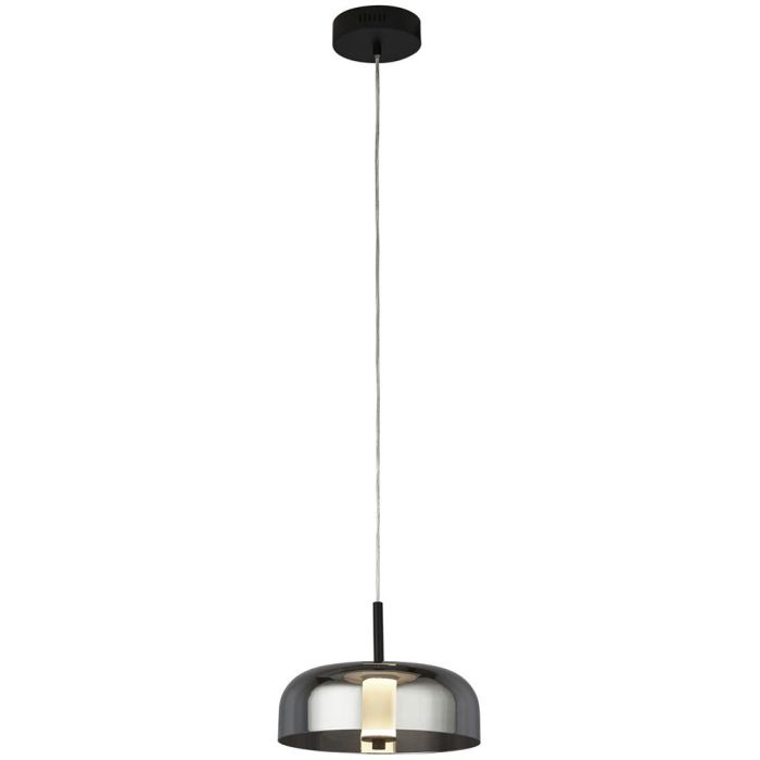 Searchlight SL-59803-1SM Hanglamp Frisbee zwart 30cm