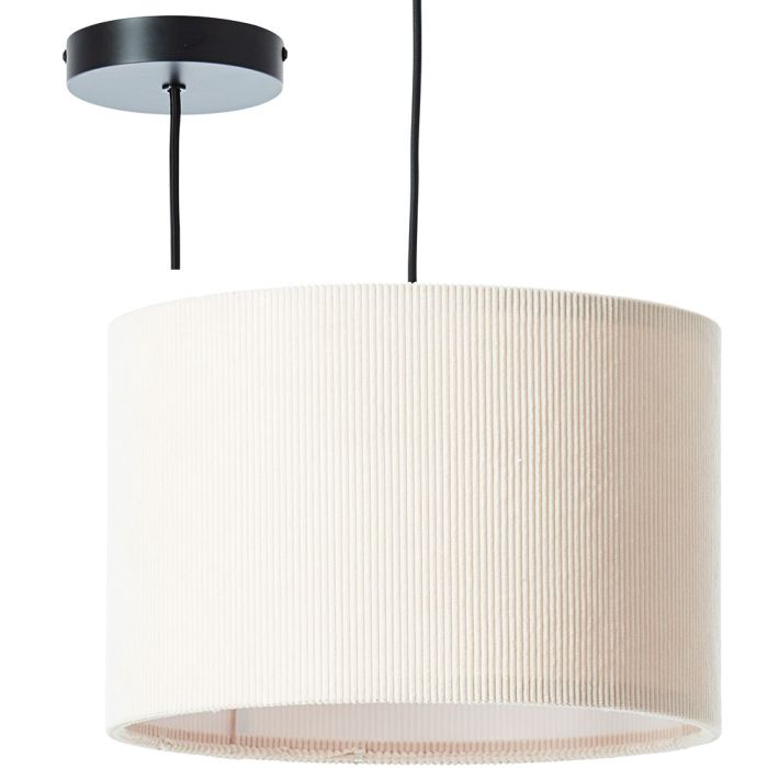 Brilliant 60099/09-BR Hanglamp Tony beige 35cm