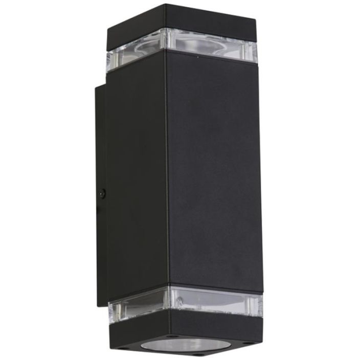 Searchlight SL-61101BK Wandlamp Houston zwart 24cm