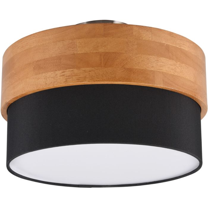 Trio  611500202-TR Plafonniere Seasons zwart 30cm