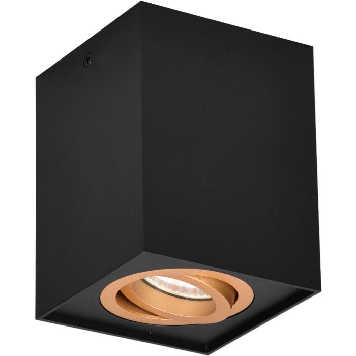 Trio  613000180-TR Plafondlamp Biscuit zwartgoud 10cm