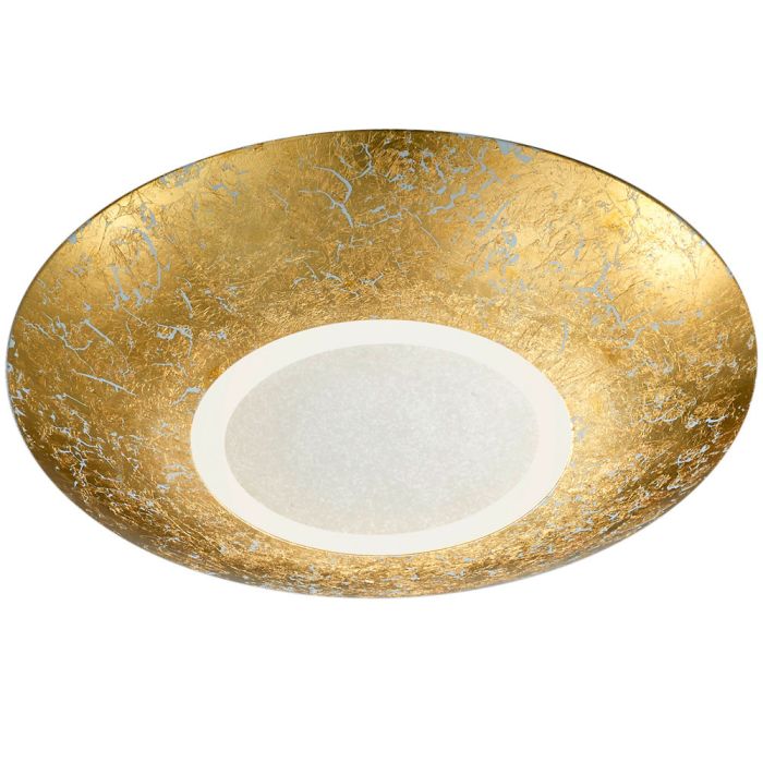 Trio  624110279-TR Plafondlamp Chiros goud 32cm