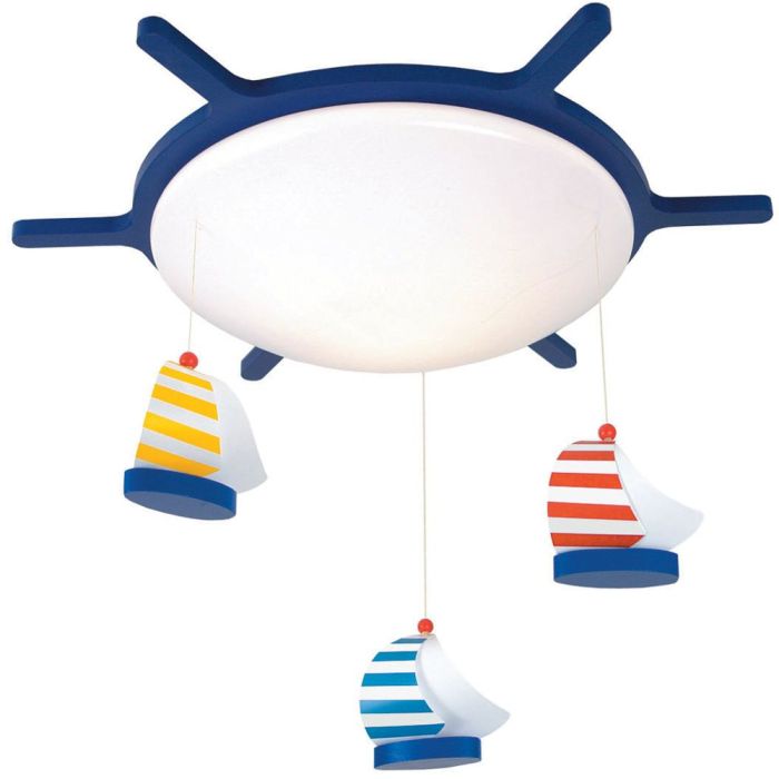 Niermann Standby NM-633 Plafondlamp Zeilboten blauw 53cm