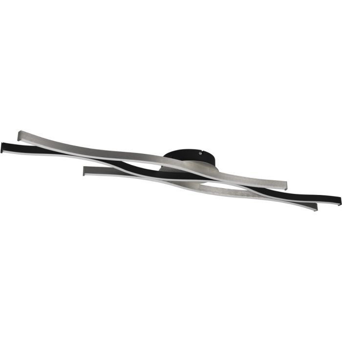 Trio  641210305-TR Plafondlamp Blaze aluminium 107cm