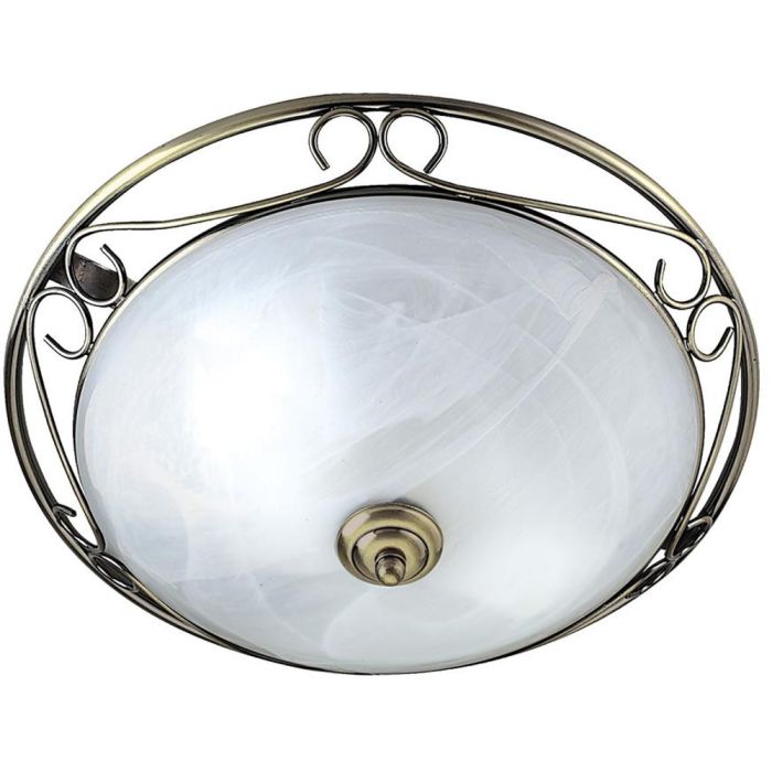 Searchlight SL-6436 Plafonniere Weybridge brons 37cm