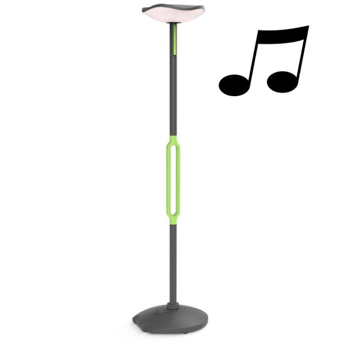 Lutec LT6910802335-EOL Terraslamp Poppy solar antraciet 190cm