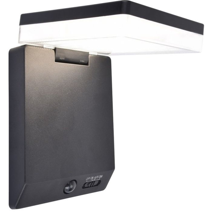 Lutec LT6943101012 Wandlamp Moze zwart 14cm