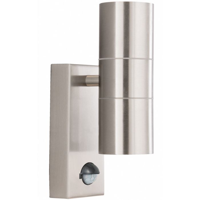 Searchlight SL-7008-2SS Sensorlamp Metro staal 22cm