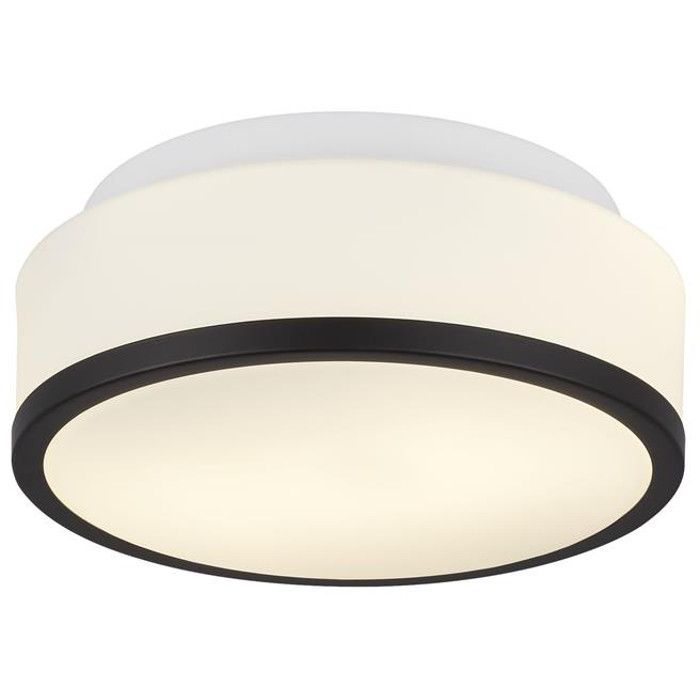 Searchlight SL-7039-23BK Plafondlamp Cheese zwart 23cm
