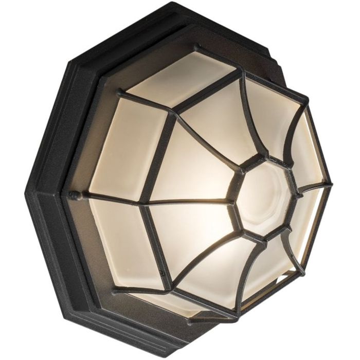 Konstsmide 7091-750-KS Buitenlamp Octagon zwart 27cm