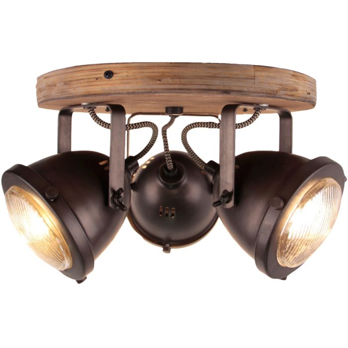 Brilliant 72034/84-BR Spot Carmen hout 28cm