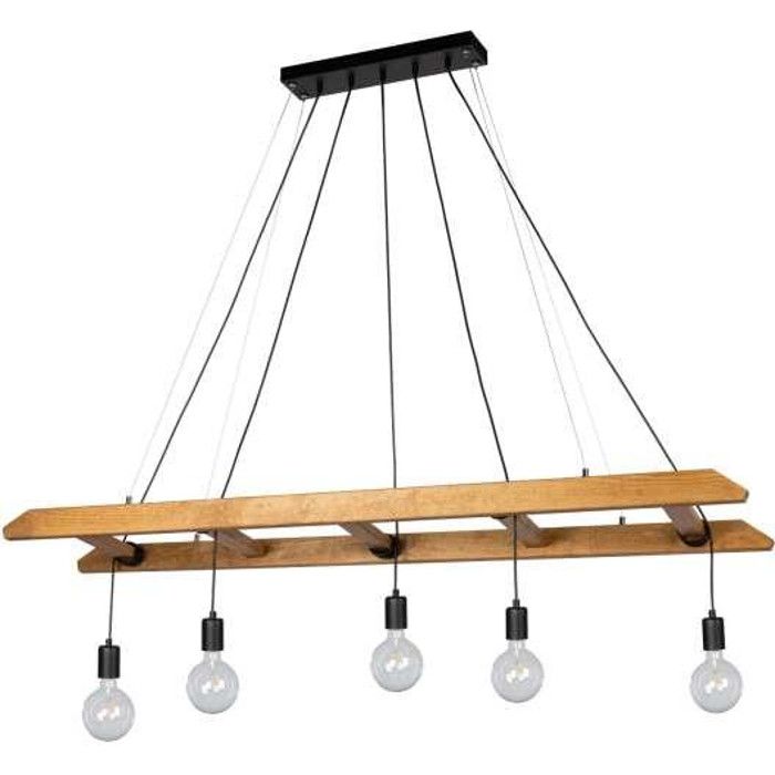 Spot BT-7219551 Hanglamp Ladder grenen 144cm