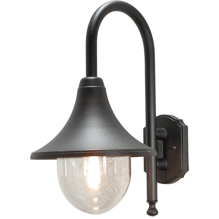 Konstsmide 7237-750-KS Wandlamp Bari zwart 44cm