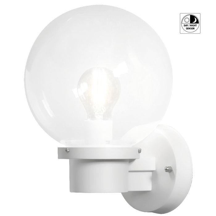 Konstsmide 7322-250-KS Sensorlamp Nemi wit 29cm