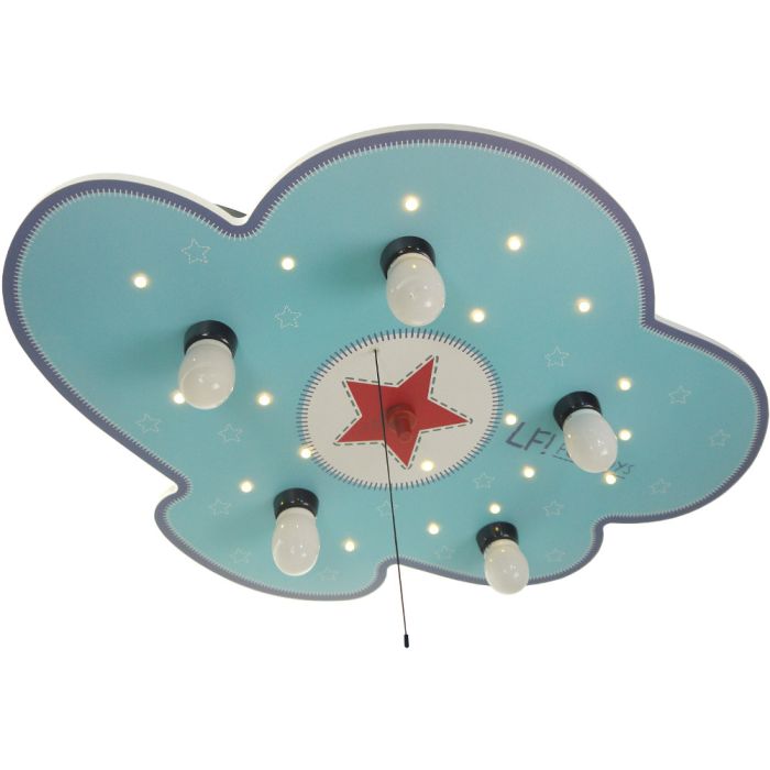 Niermann Standby NM-783 Plafondlamp Lief blauw 74cm