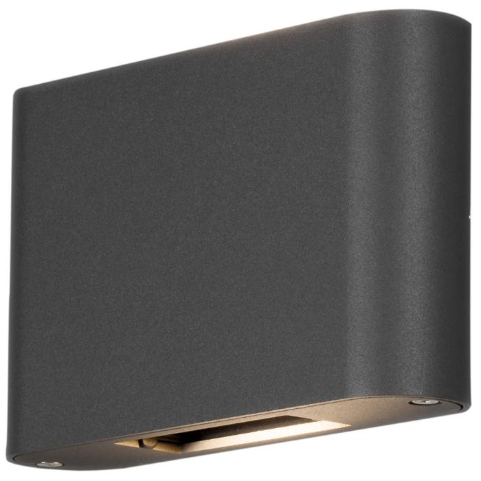 Konstsmide 7854-370-KS Wandlamp Chieri antraciet 18cm