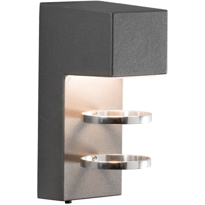 Konstsmide 7957-370-KS Wandlamp Acerra antraciet 23cm
