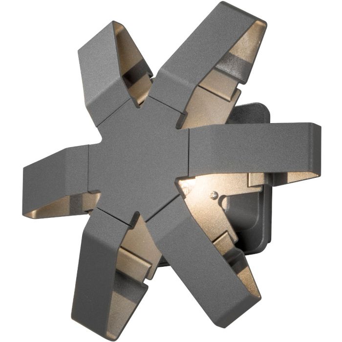 Konstsmide 7977-370-KS Wandlamp Pescara antraciet 25cm