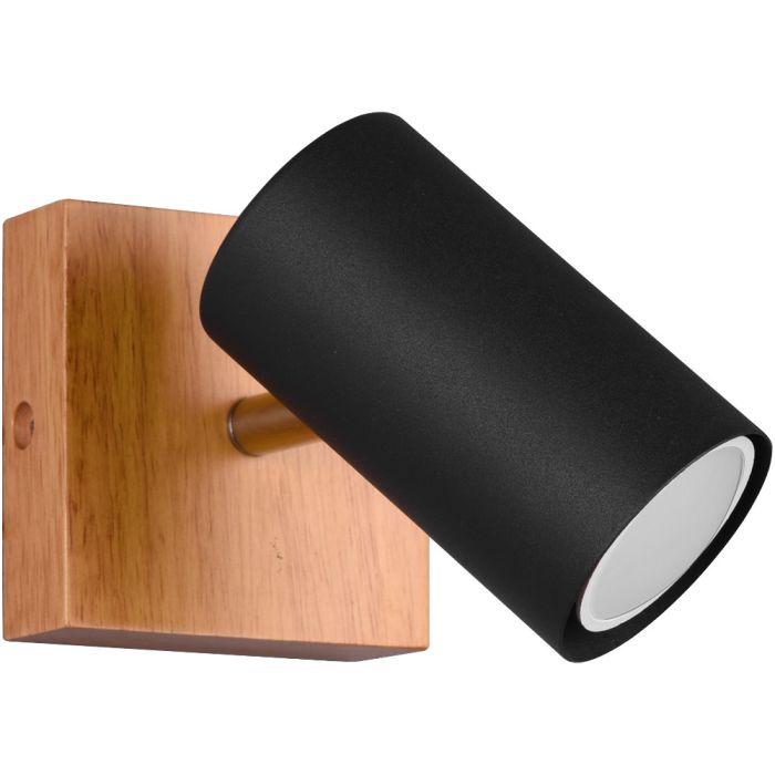 Trio  812400132-TR Spot Maerley zwart 12cm