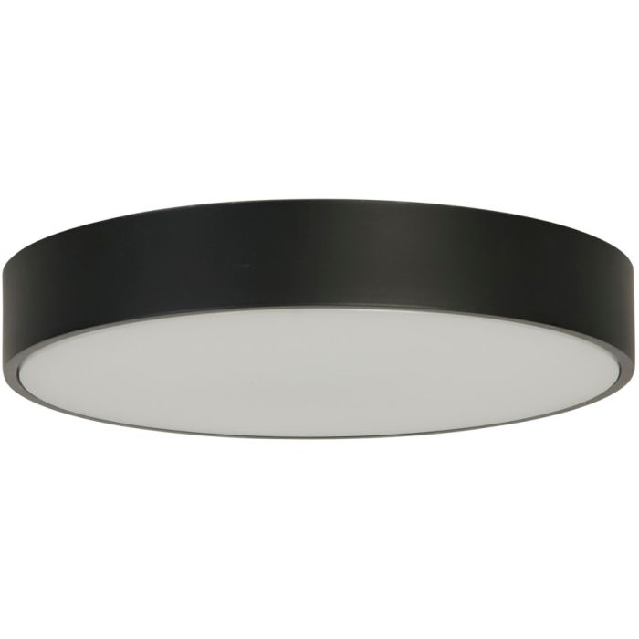 Searchlight SL-85431BK Plafonniere Palma zwart 25cm