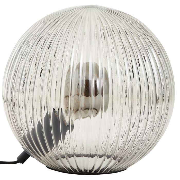 Brilliant 92804/93-BR Tafellamp Belado ribbelglas 24cm