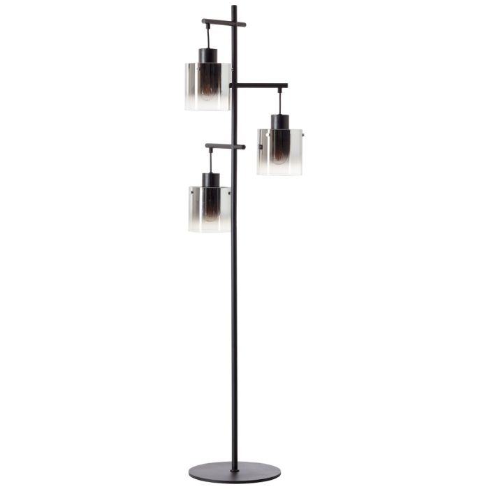 Brilliant 93168/93-BR Vloerlamp Simonis zwart 152cm