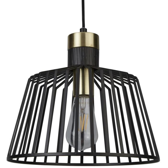 Searchlight SL-9411BK Hanglamp Bird Cage zwart 30cm