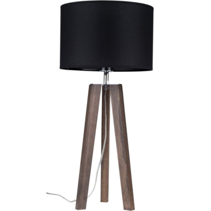 BT BT-94303076 Tafellamp Lotta walnootzwart 65cm