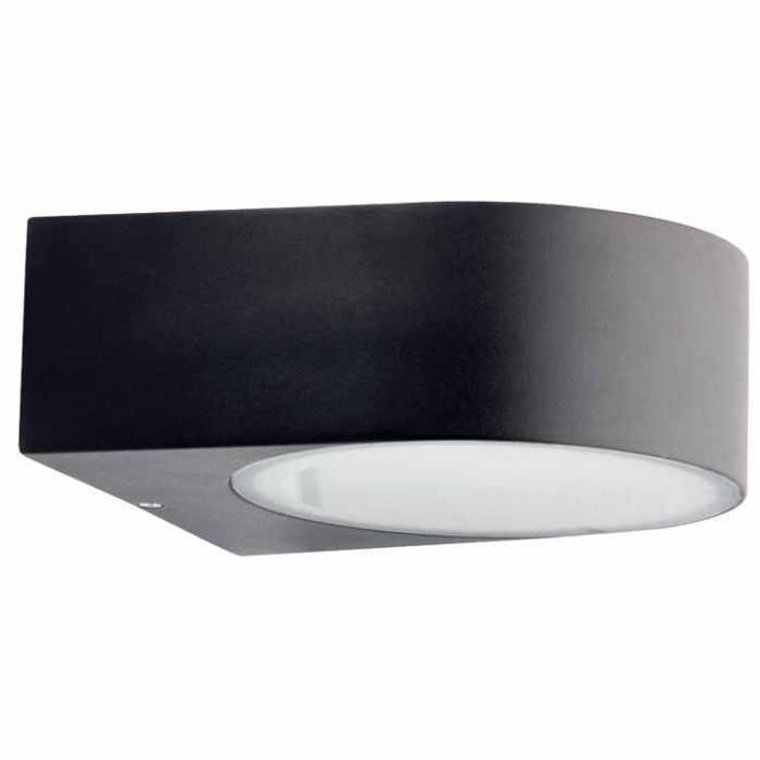 Brilliant 96104/06-BR Wandlamp Tyler zwart 17cm