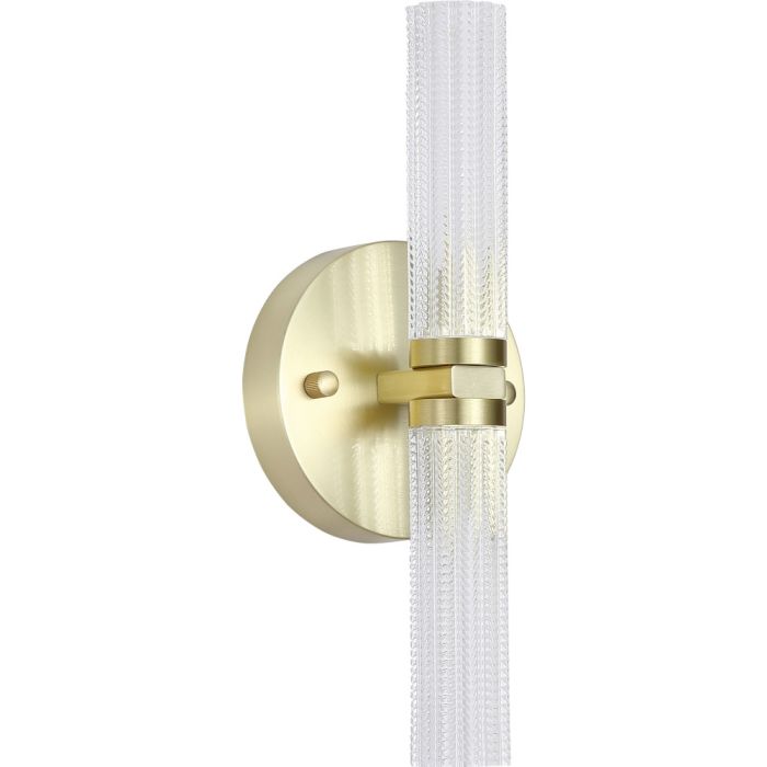 Searchlight SL-10372SB Wandlamp Aberdeen messing 34cm