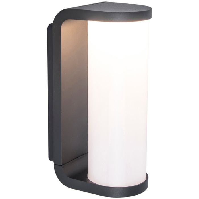Lutec LT5193602118 Wandlamp Adalyn antraciet 20cm