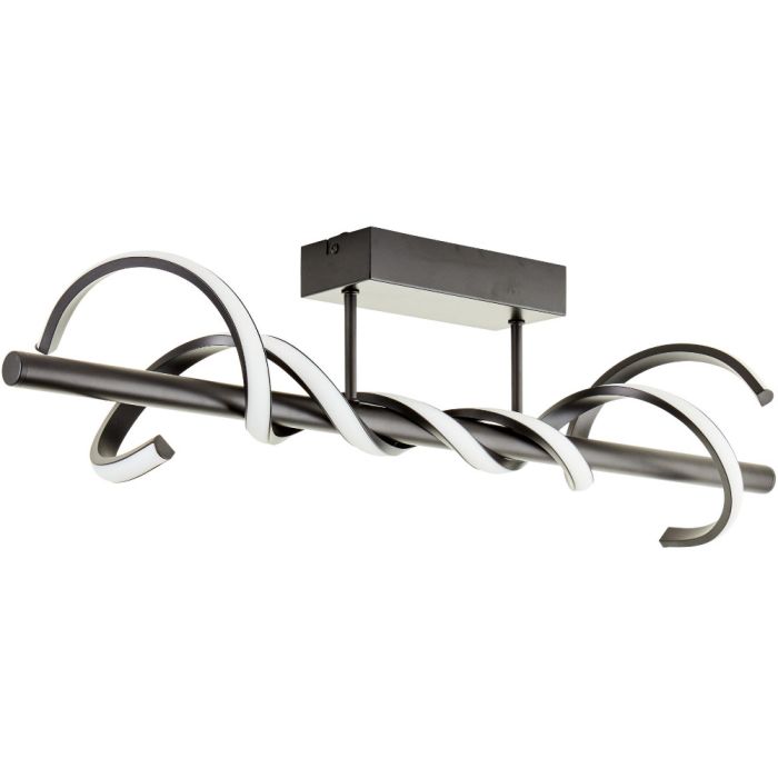 Brilliant G99816/06-BR-EOL Plafondlamp Amalie zwart 76cm