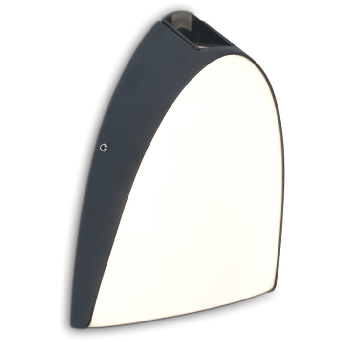 Lutec LT5188801118 Wandlamp Apollo antraciet 21cm