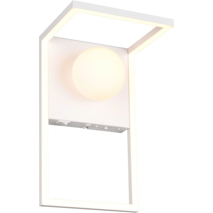 Trio  238170131-TR Wandlamp Arola wit 30cm