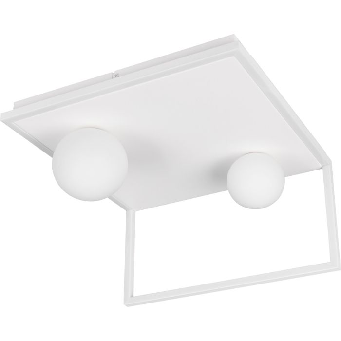 Trio  638110131-TR Plafondlamp Arola wit 38cm