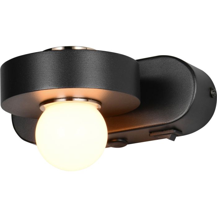 Trio  238270132-TR Wandlamp Arpino zwart 15cm